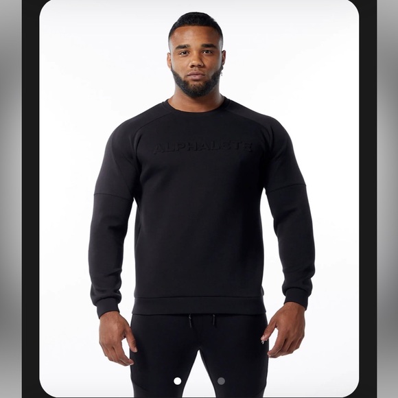 Alphalete black crew neck size medium - Picture 1 of 4